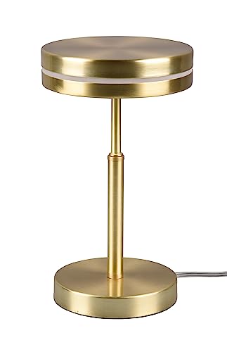 Trio Leuchten LED Tischleuchte Franklin 526510108, Metall Messing matt, inkl. 6 Watt LED im Sale